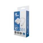 ADAPTADOR USB-C/VGA M/H XTECH XTC-551 FHD/BLANCO - Image 2