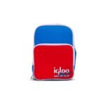 MOCHILA TERMICA IGLOO 12 LATAS RETRO ROJO/AZUL 63075