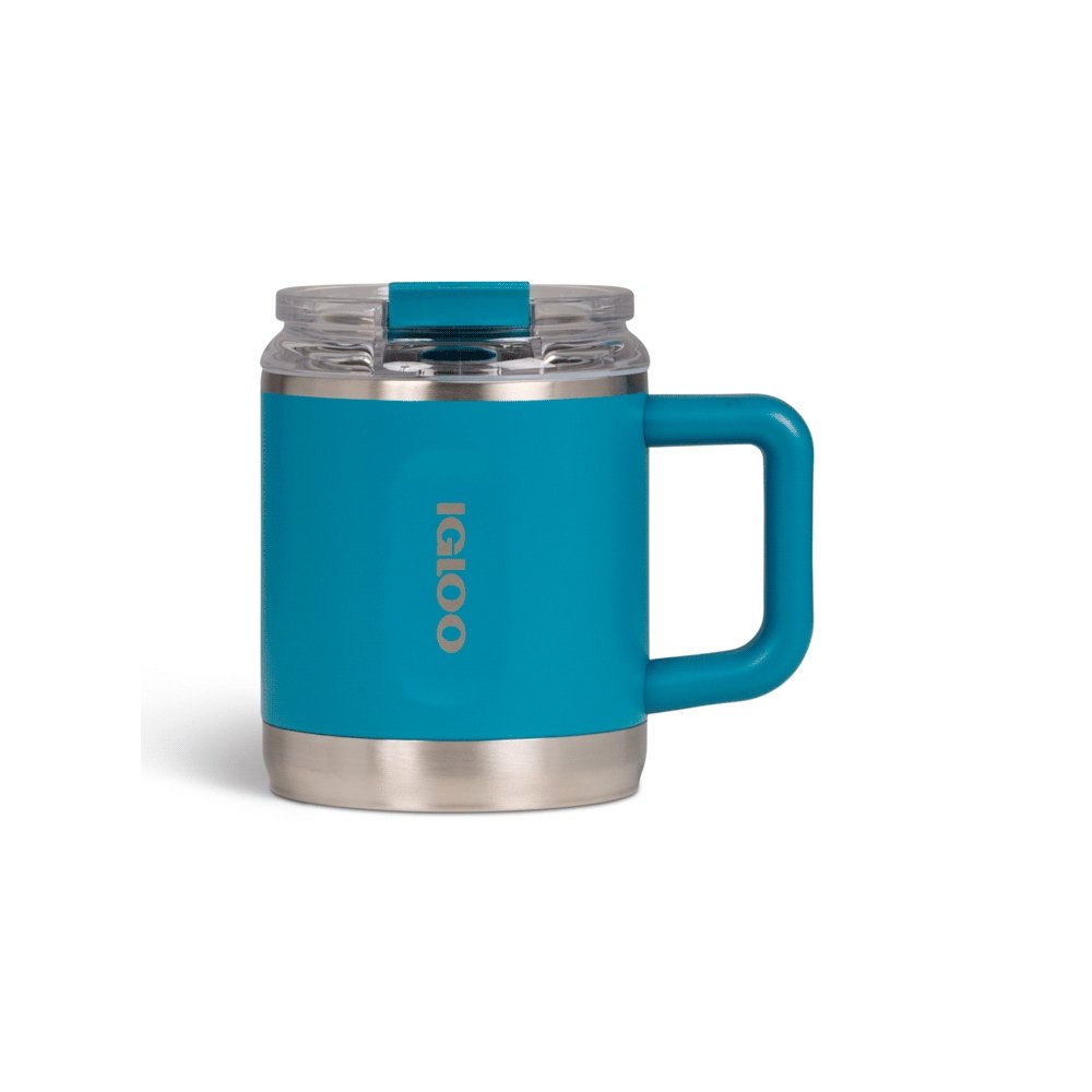 108010-1 TAZA TERMICA IGLOO 450ML P/CAFÉ AZUL MODERNO 71233 - Image 1