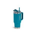 VASO TERMICO IGLOO 950ML  AZUL MODERNO  C/PAJITA 71223 - Image 2