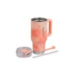 VASO TERMICO IGLOO 950ML ICE DYE NARANJA  C/PAJITA 71312 - Image 4