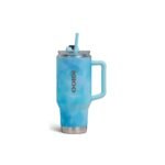 VASO TERMICO IGLOO 950ML ICE DYE AZUL  C/PAJITA 71309