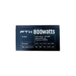 FUENTE FTX 800W FTX-CFA-800W 110/220V NEGRO - Image 3