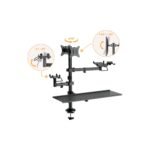 SOPORTE PARA PUNTO DE VENTA IMP/2MON/SCAN FTX FTX-02LD 17" A 32" 9KG/ART/ROT180°/GIRO - Image 4