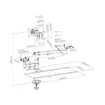 SOPORTE PARA PUNTO DE VENTA IMP/2MON/SCAN FTX FTX-02LD 17" A 32" 9KG/ART/ROT180°/GIRO - Image 6