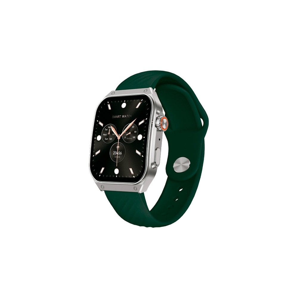111836-1 SMARTWATCH FTXAM15-SVGRE 51MM PLATA/VERDE ANDROID/IOS/BT/FREC. CARD - Image 1