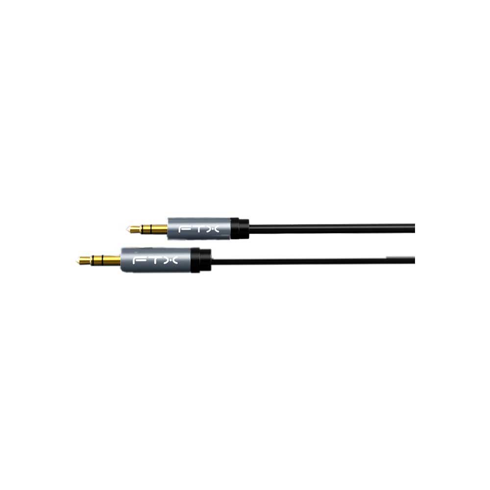 115797-1 CABLE DE AUDIO AUXILIAR 1.8M FTX-AV311-P11GN-SG1.8 NEGRO BOLSA - Image 1