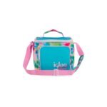 BOLSA TERMICA IGLOO 9 LATAS VERTICAL LUNCH RETRO CELESTE 63085