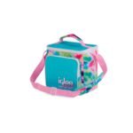 BOLSA TERMICA IGLOO 9 LATAS VERTICAL LUNCH RETRO CELESTE 63085 - Image 2