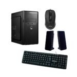 GABINETE KIT FTXM1 C/FUENTE 600W MOUSE+TECL+SPK/ESP MATX/MITX