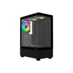 GABINETE GAMER FTXMYCQ03 LATERAL FRONTAL TRANSPARENTE MATX/MITX NEGRO