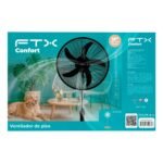VENTILADOR DE PIE FTX 3 VEL CONFORT 70W 220V PLAST/NEGRO HB-EF-02 - Image 5