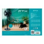 VENTILADOR DE PIE FTX 3 VEL BRISA 60W 220V METAL/NEGRO FS-40MF - Image 5