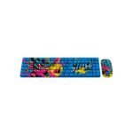 TECLADO + MOUSE XTECH WIRELESS XTK-D312ST STITCH NUM/ESP/AZUL