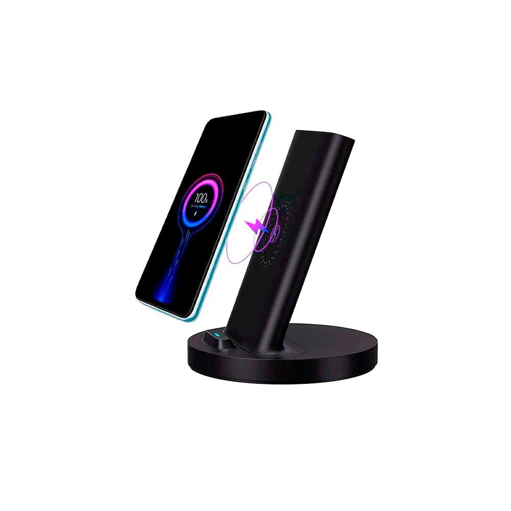 126465-1 CARGADOR WIRELESS 20W CHARGING STAND USB-C NEGRO GDS4145GL - Image 1