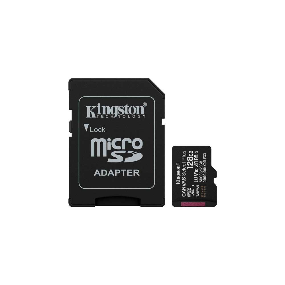 128254-1 MEMORIA MICRO SD KINGSTON 128GB CANVAS SELECT PLUS SDCS3/128GB 150/- - Image 1