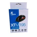 MOUSE XTECH USB XTM-195 1000DPI/3D 3 BOTON/ NEGRO C/ LED ROJO - Image 2