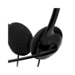 HEADSET KSH-290 SEKUAL KLIP C/CONT VOL/USB/NEGRO - Image 2