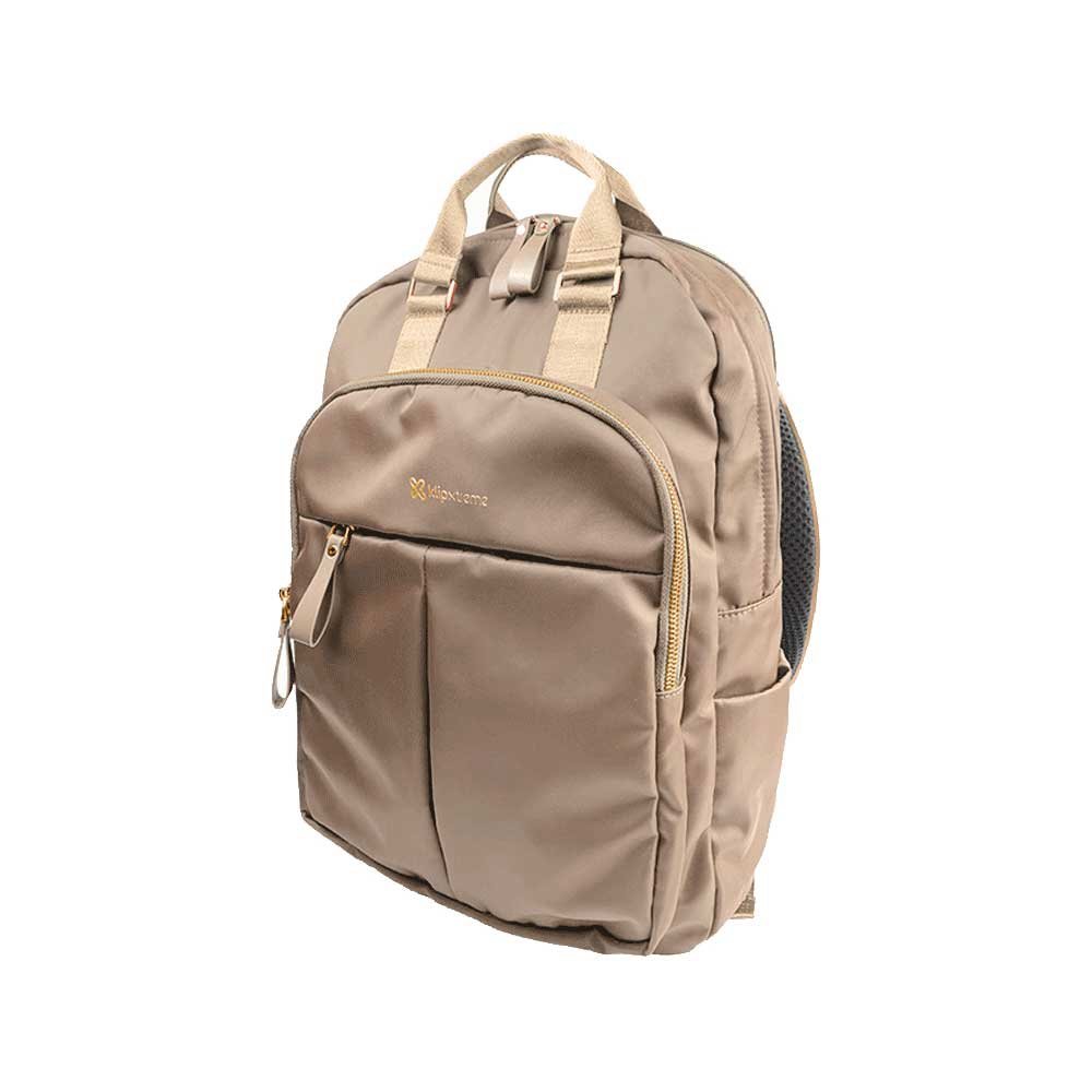 59886-1 MOCHILA KLIP 15.6" KNB-468KH TOSCANA FEMENINO KHAKI - Image 1