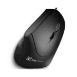 MOUSE ERGONOMICO USB KLIP KMO-506 KROWN 1600DPI/6 BOT/DIESTRO/NEGRO - Image 3
