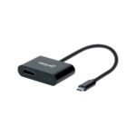 ADAPTADOR USB-C/HDMI 153416  C/ PUERTO USB-C DE ENERGIA 4K/60HZ/60W NEGRO