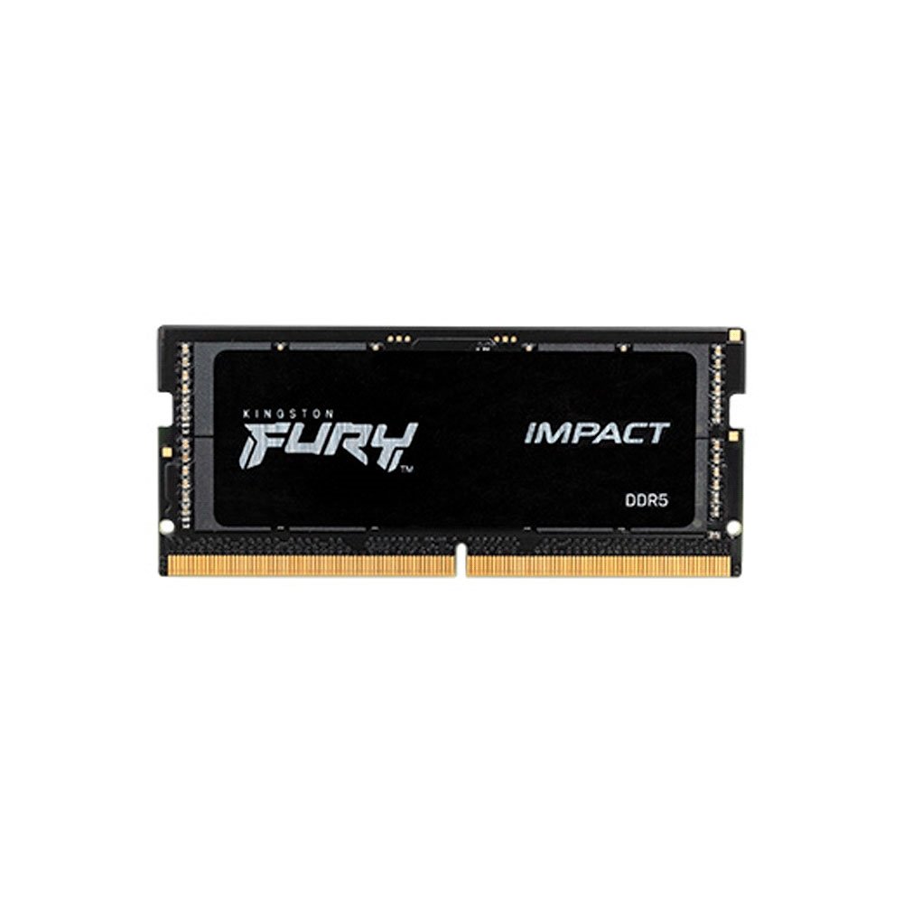 92050-1 MEMORIA RAM P/NB DDR5 8GB 4800 KINGSTON FURY IMPACT BK KF548S38IB-8 XMP - Image 1