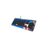 TECLADO XTECH USB XTK-M401CA CAPITAN AMERICA ESP/AZUL/MULTIMEDIA - Image 2