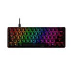 TECLADO GAMER USB HYPERX 4P5N4AA#ABA ALLOY ORIGINS 60 MECANICO RED INGLES RGB