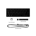 TECLADO GAMER USB HYPERX 4P5N4AA#ABA ALLOY ORIGINS 60 MECANICO RED INGLES RGB - Image 5
