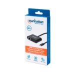 ADAPTADOR USB-C/RJ45 MANHATTAN /1GBPS/60W NEGRO 153454 - Image 5