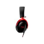 AURICULAR CON MICROFONO GAMER HYPERX 727A9AA CLOUD III USB-C/USB-A/3.5MM/ROJO-NEGRO - Image 3