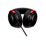 AURICULAR CON MICROFONO GAMER HYPERX 727A9AA CLOUD III USB-C/USB-A/3.5MM/ROJO-NEGRO - Image 4
