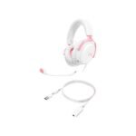 AURICULAR CON MICROFONO GAMER HYPERX 9W1Q4AA CLOUD III GAM/MIC/USBC/USBA/3.5MM/BLAN/ROSA - Image 4