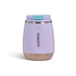 VASO TERMICO IGLOO 300ML P/VINO LILA  C/TAPA 71405