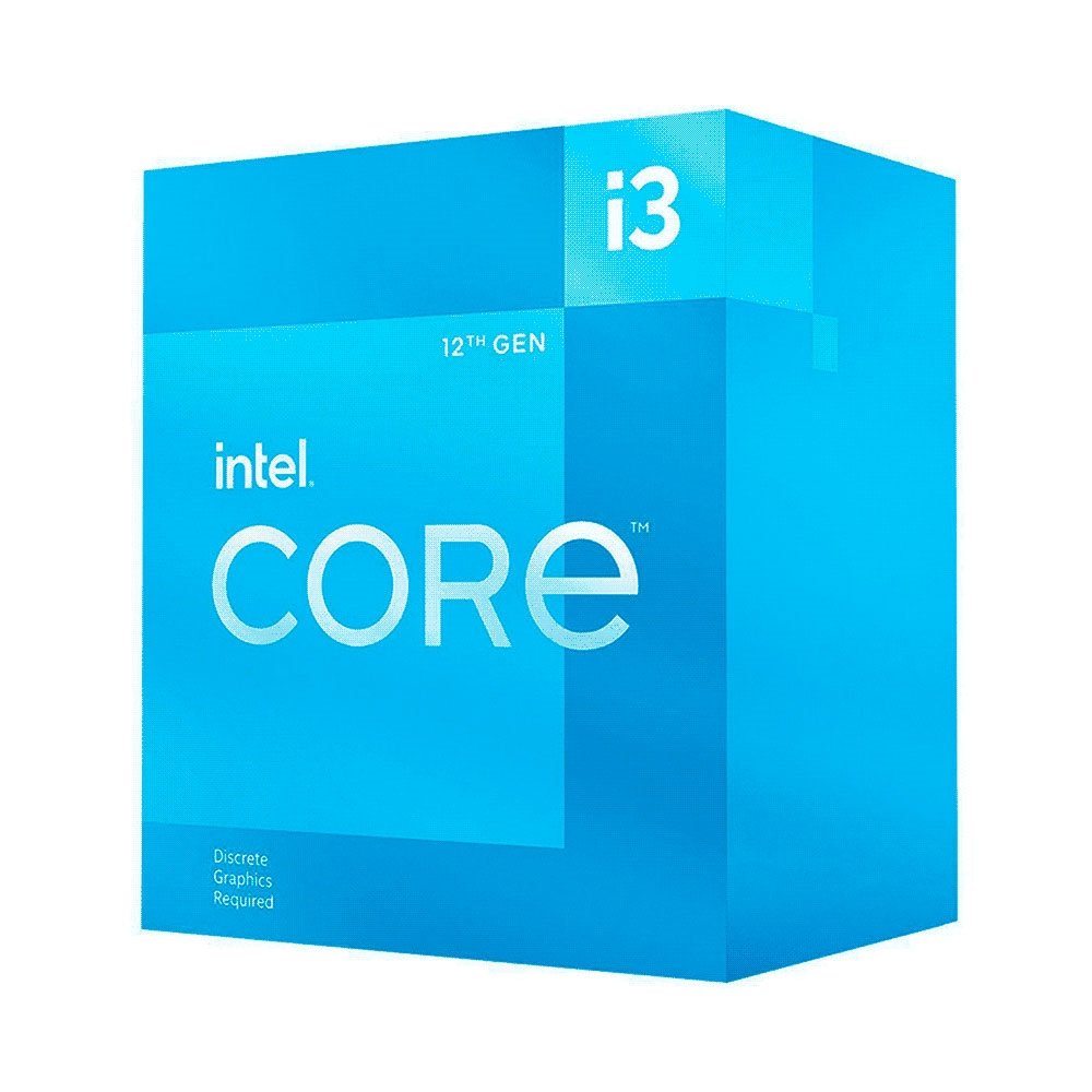 89500-0 PROCESADOR INTEL 1700 CORE I3-12100F 3.3GHZ/12MB C/COOL BX8071512100F - Image 1