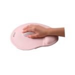 MOUSE PAD FTXMPG01-PK 31X27CM CON APOYO DE MUÑECA EN GEL ROSA - Image 4
