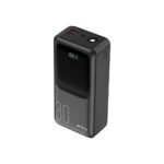 CARGADOR PORTATIL FTX 30000MAH 22.5W PB-30LCD-BK POWER BANK NEGRO C/CABLE INTEGRADO