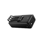 CARGADOR PORTATIL FTX 30000MAH 22.5W PB-30LCD-BK POWER BANK NEGRO C/CABLE INTEGRADO - Image 5