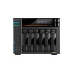 ALMACENAMIENTO NAS ASUSTOR AS6806T QC 2.3/6BAY/16G/4-GBLAN/4 M.2/2USB4/3USB3.2