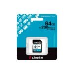 MEMORIA KINGSTON  64GB SDG4/64GB 200/100 CANVAS GO PLUS CLASS 10 - Image 3