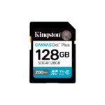 MEMORIA SD KINGSTON 128GB SDG4/128GB 200/100 CANVAS GO PLUS CLASS 10