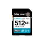 MEMORIA SD KINGSTON 512GB SDG4/512GB 200/160 CANVAS GO PLUS