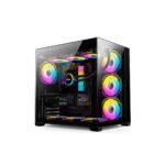 GABINETE GAMER FTX PCC-G07 LATERAL FRONTAL TRANSPARENTE 4 FAN ATX/MATX/ITX