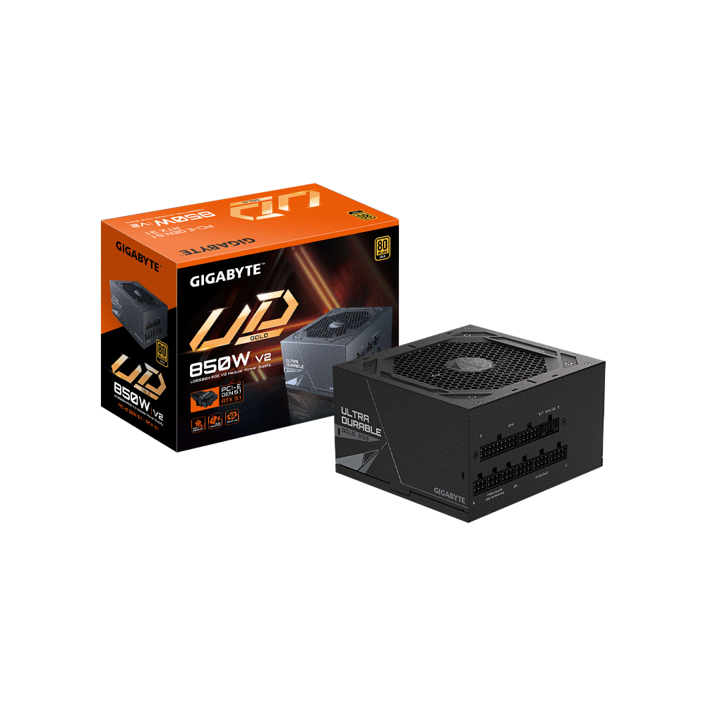 135313 FUENTE 850W GIGABYTE 80PLUS GOLD FULL MODULAR GP-UD850GM PG5 V2 - Image 1