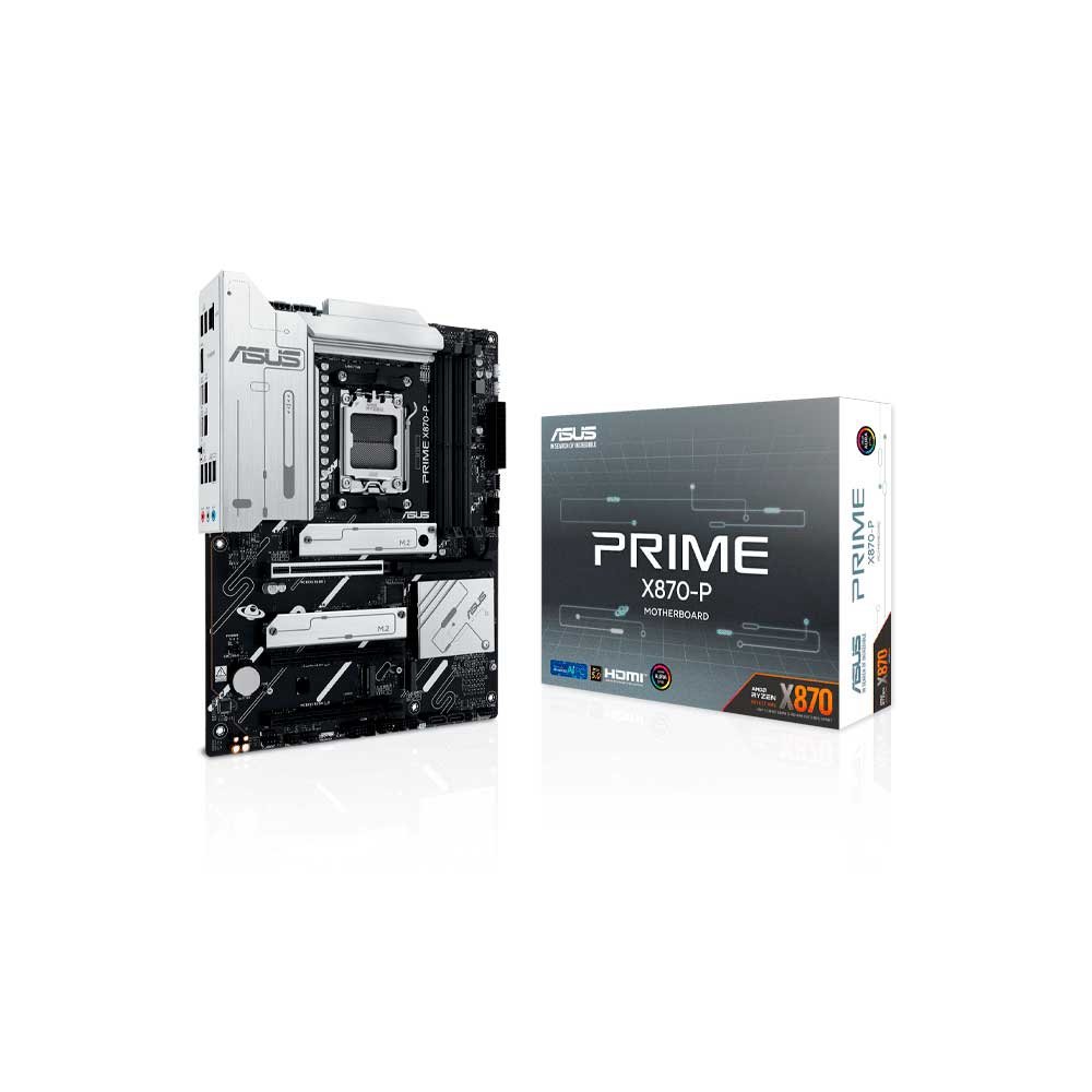 119672-0 PLACA MADRE ASUS AM5 X870-P PRIME DDR5 S/R/HDMI/4M2/USB4/ATX - Image 1