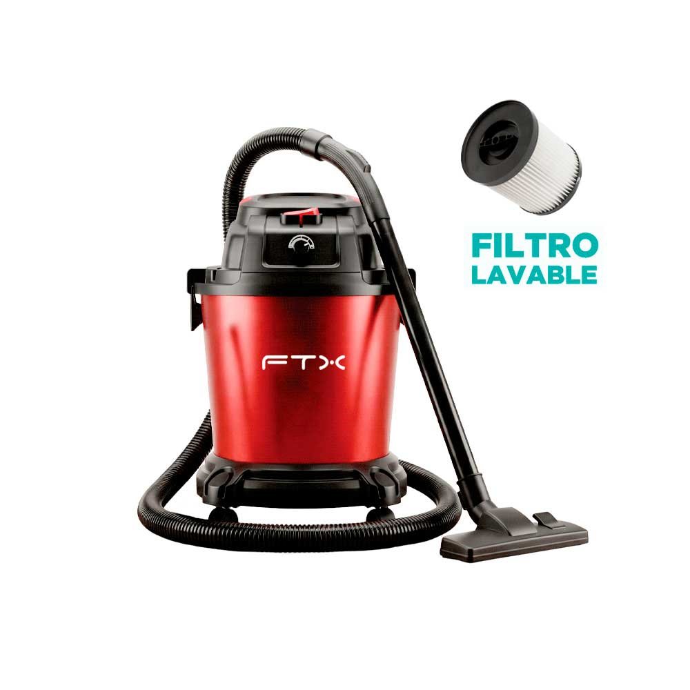 132657-0 ASPIRADORA FTX 1700W 30 LITROS/SECO/HUMEDO 220V ROJO VC2-12DW - Image 1