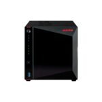 ALMACENAMIENTO NAS ASUSTOR AS5404T QC2.0/4BAY/4GB/2X2.5-GBLAN/HDMI/3USB3.2/HD35/H25
