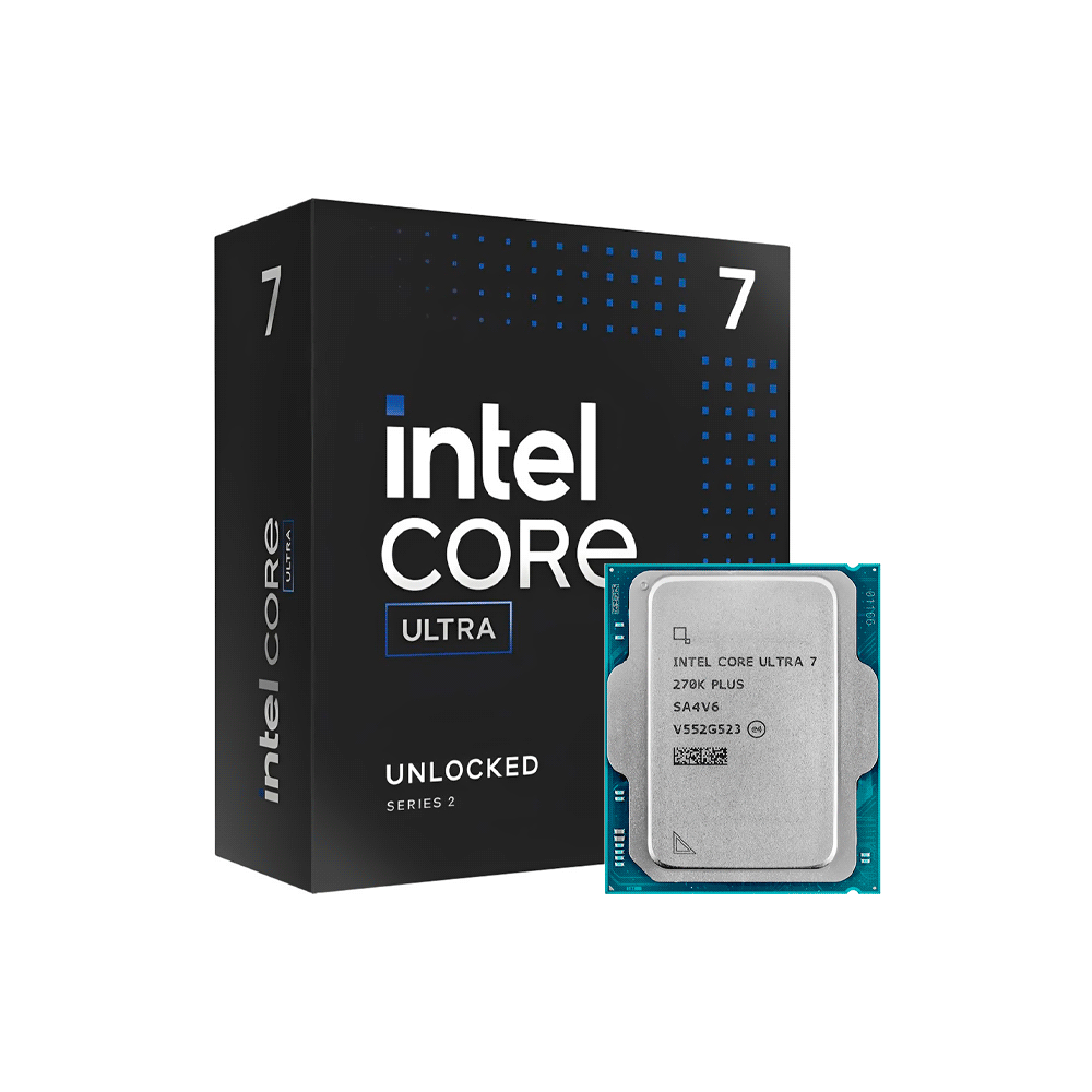 138178 PROCESADOR INTEL 1851 CORE ULTRA 7 270K PLUS 3.2GHZ/36MB S/COOL BX80768270K - Imagen 1